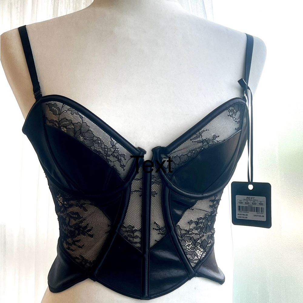 Honey Birdette Black Lace Corset